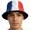 France, variant on Bucket Hat with National Flag Double-sided Baseball Cap for Outdoor Sun Protection and Sports for Soccer Fans Gifts