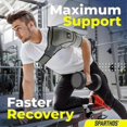 thumbnail image 3 of Arm Support Brace with Compression Sleeve for Shoulder Pain Relief Stability Strap Immobilizer Wrap and Ice Pack Pocket Included, 3 of 5