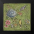 thumbnail image 2 of McRostie, Kate 15x15 Black Modern Framed Museum Art Print Titled - Garden Menagerie III, 2 of 5