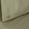 thumbnail image 5 of Superior 1000 Thread Count Egyptian Cotton Pillowcases Soft Breathable Set of 2, Sage, Standard, 5 of 7