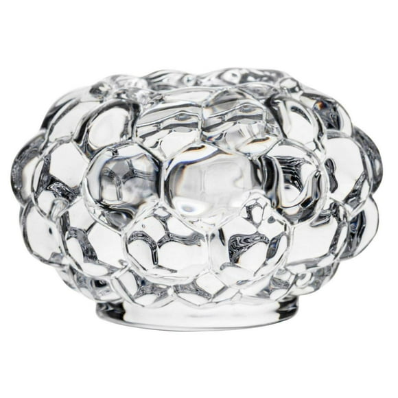 Orrefors Raspberry Crystal Votive, 2.1"" X 3.6""", Clear