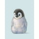 thumbnail image 2 of Cuadros Decorativos Kit de pintura por números DIY pingüino mano aceite arte imagen artesanía decoración del hogar (B2167) Ehuebsd embutido en tela, 2 of 9