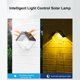 thumbnail image 3 of Trajes de lámpara al aire libre 2 paquetes de lámpara de pared Solar, luz colgante de jardín para exteriores, luces decorativas de paisaje, lámpara de patio impermeable IP65, luz cálida, luz colorida Andoer Trajes de lámpara al aire libre, 3 of 7