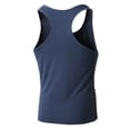 thumbnail image 4 of DIOAZUD Big and Tall Tank Tops for Men Ribbed Knit Sleeveless Muscle Shirts Solid Color Fitted Tank Top for Gym Workout, 4 of 7