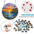 thumbnail image 1 of Colorful Acrylic Puzzle Pendant Home Puzzle Decoration Gift Giving, 1 of 9