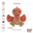 thumbnail image 6 of Clucky Chicken (Marmalade Orange) - Bear & Me by Charlie Bears Plush, 6 of 7