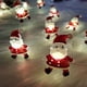 thumbnail image 2 of Cadena de luces LED para árbol de Navidad, Papá Noel, muñeco de nieve, caja de batería para vacaciones, alambre de cobre, cadena de luces decorativas de colores, 2 of 4