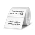 thumbnail image 1 of Papel adhesivo impermeable para impresora de etiquetas NIIMBOT B1/B21/B3S, 1 of 8