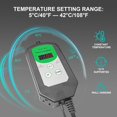 HYDGOOHO Digital Heat Mat OIF8 Thermostat Temperature Controller (EMC