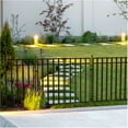 Yardlink Black Steel Gate Panel, 34 inch H x 48 inch W