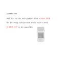 thumbnail image 1 of Refrigerator Water Filter Bypass Plug for GE Refrigerator WR17X33825 Without RFID Chip (For Specific Model, NOT UNIVERSAL?, 1 of 1
