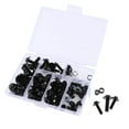 thumbnail image 5 of Luwecf 158pcs Motorcycle Windscreen Fairing Bolt Kit Fastener Clip Screw Retainer Black, 5 of 9