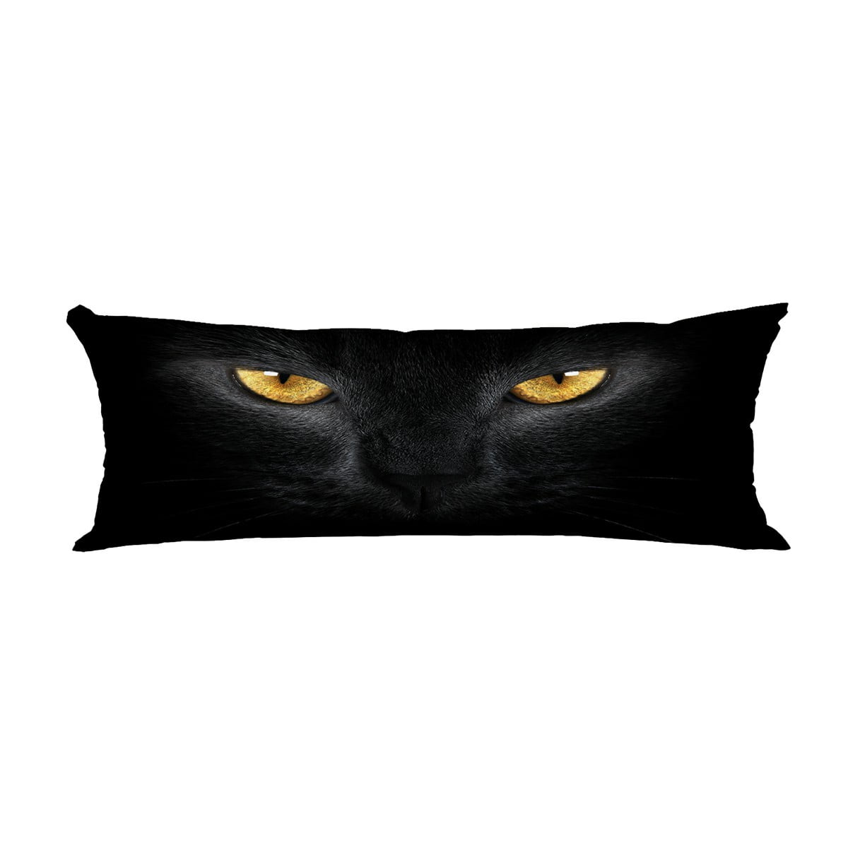 ECZJNT Black Cat Pillow Cover Body Pillowcase Pillow Protector 20x60