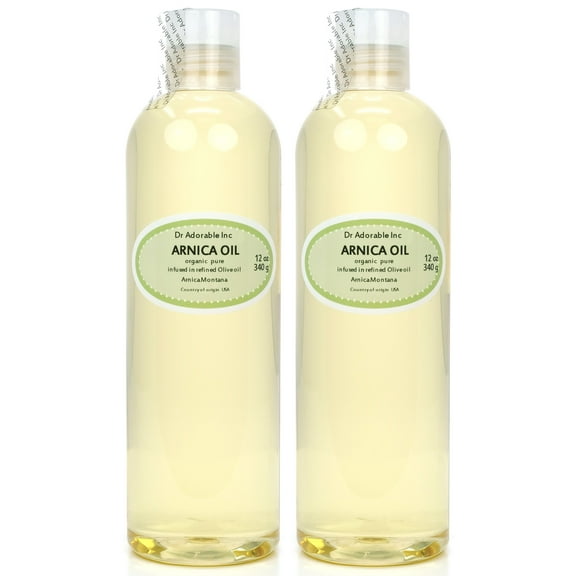 Dr Adorable - 24 oz - Arnica Herbal Oil - 100% Pure Organic (2 of 12 oz)