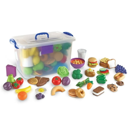 UPC: 0765023097238 | Learning Resources New Sprouts Classroom Play Food Set 100 Pieces