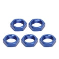 thumbnail image 1 of AN8 Nut Fitting Adapter, Strong Sealing Durable AN8 Female Thread Hex Locking Nut High Hardness 5 Pcs  For Car, 1 of 8