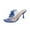Blue, variant on Low Heels Foreign Trade Women's Shoes Heightened Breathable Fashion Pearl Slippers 5.5(36)