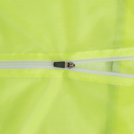OULII 1Pack Rain Coat for Women Green Waterproof Polyester for Fishing and Hiking