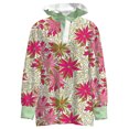 thumbnail image 1 of Spring Fashion Women's Ruffled Stand-up Collar Shirt Loose Temperament Commuter Long Sleeve Top, 1 of 6
