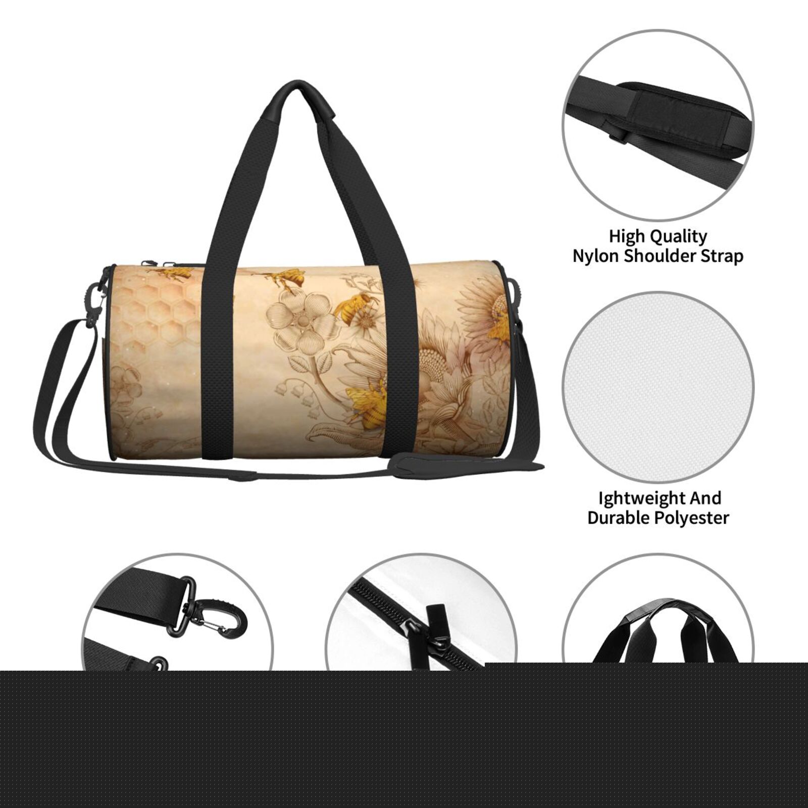 thumbnail image 4 of Easygdp Bolsa de Viaje, Bolsa de Mano, Bolsa de Gimnasio, Bolsa de Equipaje para Viaje, 4 of 6