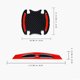 thumbnail image 2 of Worallymy Tira reflectante para mango de coche protector universal para mango protector contra arañazos pegatina de advertencia color rojo Worallymy JD735815949, 2 of 5