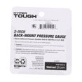 thumbnail image 5 of Hyper Tough 2-inch Brass & Steel Back-Mount Pressure Gauge, Manufacturer Part Number: 24-803HT, 5 of 6