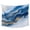 Blue, variant on Blue Marble Large Tapestry for Bedroom Wall Hanging Tapestry, Modern Abstract Art Ceiling Backdrop Tapestries Poster Blanket Wall Decor for Teens Room Living Room Dorm 86" x 104"