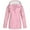 Pink, variant on Cuhas Womens Coats Jackets for Women Rain with Hood Lightweight Outdoor Hooded Waterproof Windbreaker Solid Trench Plus Size Womens Tops Pink 4X