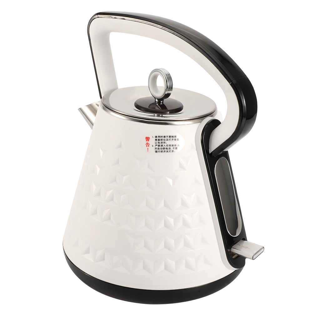 Tebru 2L Electric Kettle, 2L Aluminum Alloy Electric Prism Kettle Water