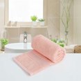 thumbnail image 3 of PiccoCasa 2PCS Cotton Absorbent Hand Towels Quick Dry 13" x 29" Pink, 3 of 7