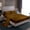 Brown, variant on Castle Fairy Adults Pixelated Blocks Miners Twin Sheet Sets,Futuristic Cubes Bedding