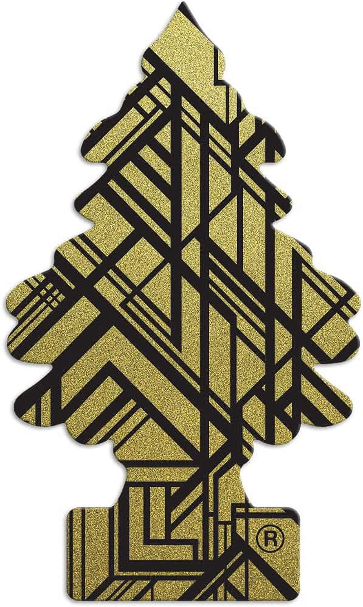 LITTLE TREES Car Air Freshener Hanging Tree Provides Long Lasting Scent for Auto or Home  GOLD Scent, 24 count