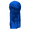 Royal, variant on Magic Collection Adjustable Tie-Down Extra Longtail Nylon Satin Durag, Black