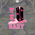 thumbnail image 4 of Inktastic Pink Texas Cowboy Baby Girls Baby Bodysuit, 4 of 5