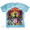 thumbnail image 1 of Men's Dog Is Love T-shirt Blue, 1 of 2