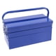 thumbnail image 2 of Caja de herramientas con mango de hierro, ligera, organizador de herramientas, multifunción, para reparación Tres capas, 2 of 8