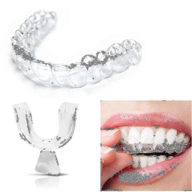 4pcs Mouth Trays For Teeth Whitening / Gel Bleach, Thermoforming Gum Shield Tw