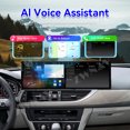 thumbnail image 5 of ZWNAV Dual 9.1 inch Screen Car Radio For Audi A6 A7 2012-2015 Android 15 Multimedia Player GPS Navigation Auto DSP Stereo Host, 5 of 12