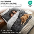 thumbnail image 6 of Elegant and Chic Winter Brush Reversible Soft Down Alt 3-Piece Comforter Set by Southshore Fine Linens, 6 of 7