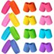 thumbnail image 1 of Set de bandas para el sudor Skylety 80s Neon, 24 piezas, para hombre y mujer, 1 of 6