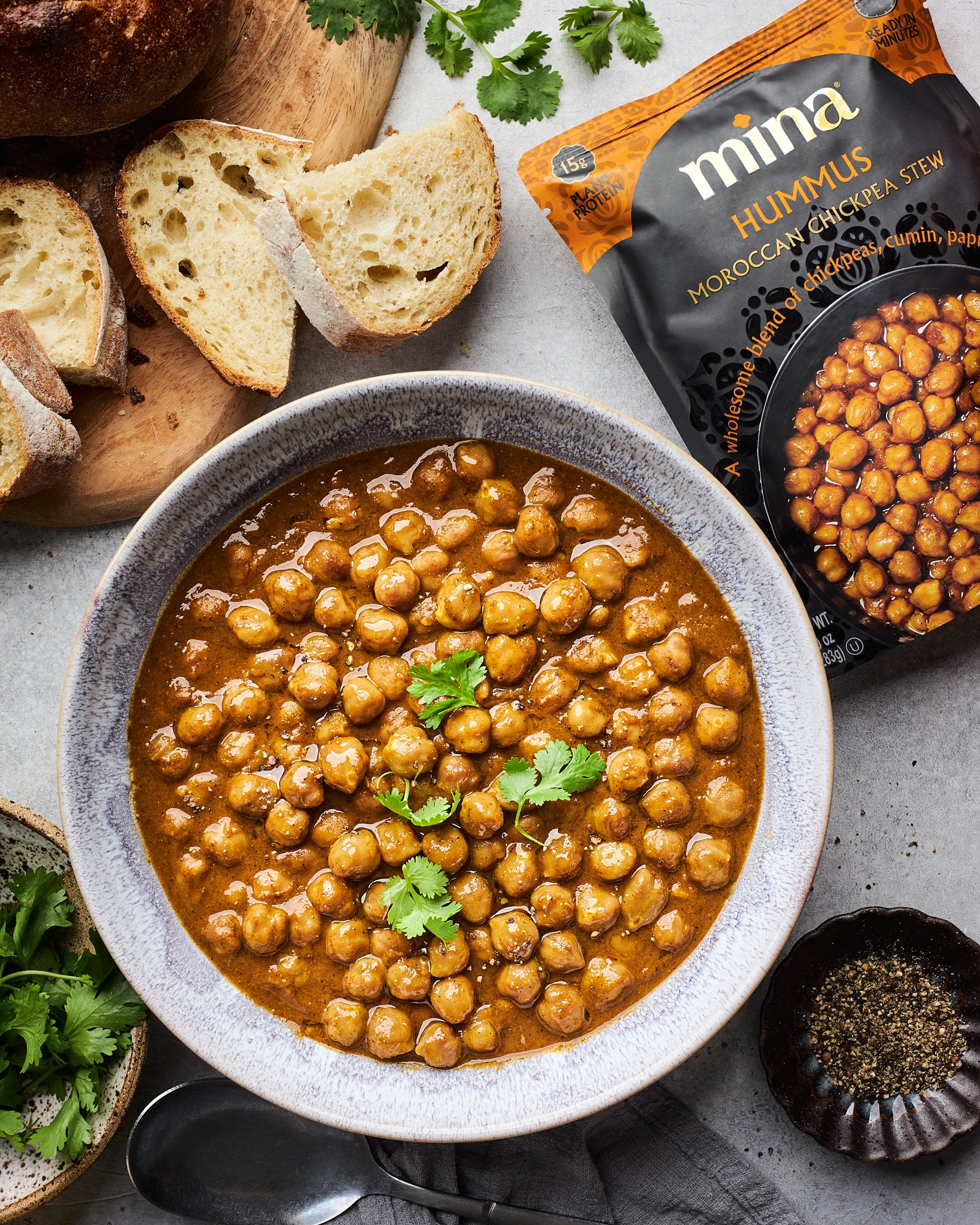 (2 pack) Mina, Moroccan Chickpeas, 10oz