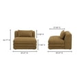 thumbnail image 7 of Moe's Home Collection Lowtide Slipper Chair Amber Glow, 7 of 7