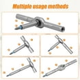 thumbnail image 5 of 39 in 1 Ratchet Screwdriver Set Multifunctional Magnetic Screwdriver Repair Tool with 38 Bit for Tight Space DIY Projects, 5 of 15