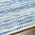thumbnail image 3 of Mark&Day Wool Rugs, 9x12 Marie Global Dark Blue Area Rug, Blue Beige Carpet for Living Room, Bedroom or Kitchen (8'10" x 12'), 3 of 3