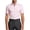 hgg079-Pink, variant on Men's Dress Shirts Short Sleeve Button Down Wrinkle Free Stretch Tucked in Shirt Regular Fit Business Casual Formal Shirt