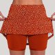 thumbnail image 1 of TaTaai Women Printed Sports Yoga Shorts High Waist Skinny Jogger Skort with Pockets Polyester Lightweight Stretchy Summer Daily Home Casual Wear Gift, 1 of 5