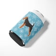 thumbnail image 3 of Winter Snowflake Airedale Terrier Can or Bottle Hugger, 3 of 5