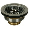 thumbnail image 2 of proflo pf1433br kitchen sink drain assembly and basket strainer - fits standard, stainless steel, 2 of 2