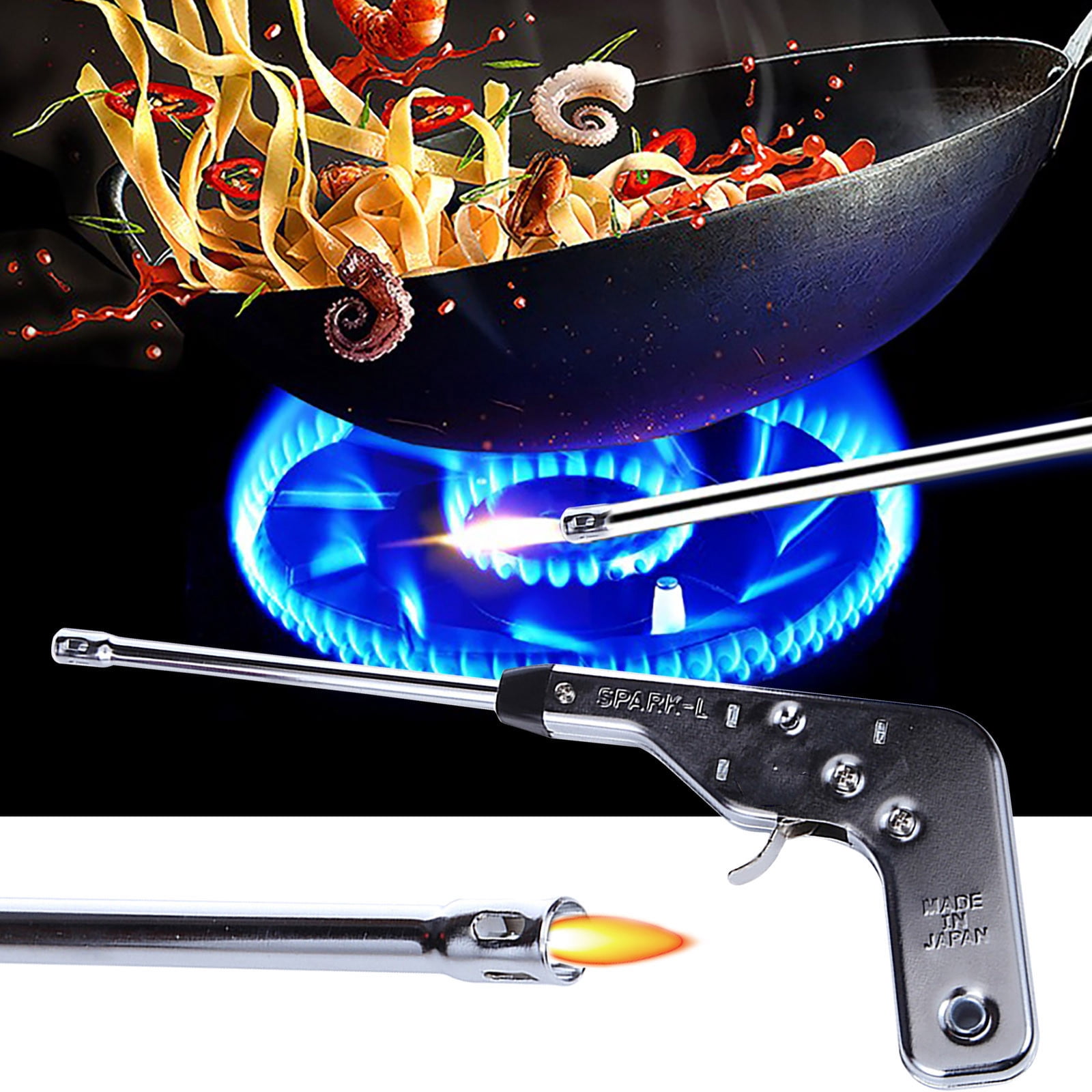 Cadorn Portable Extended Electronic Igniter for Barbecue & Gas Stovetop