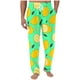 thumbnail image 1 of Pantalones largos para hombre con estampado de cintura elástica y bolsillo con cordón, pantalones largos de poliéster para hombre, 1 of 5
